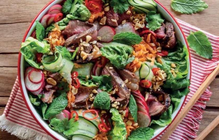 salada de picanha