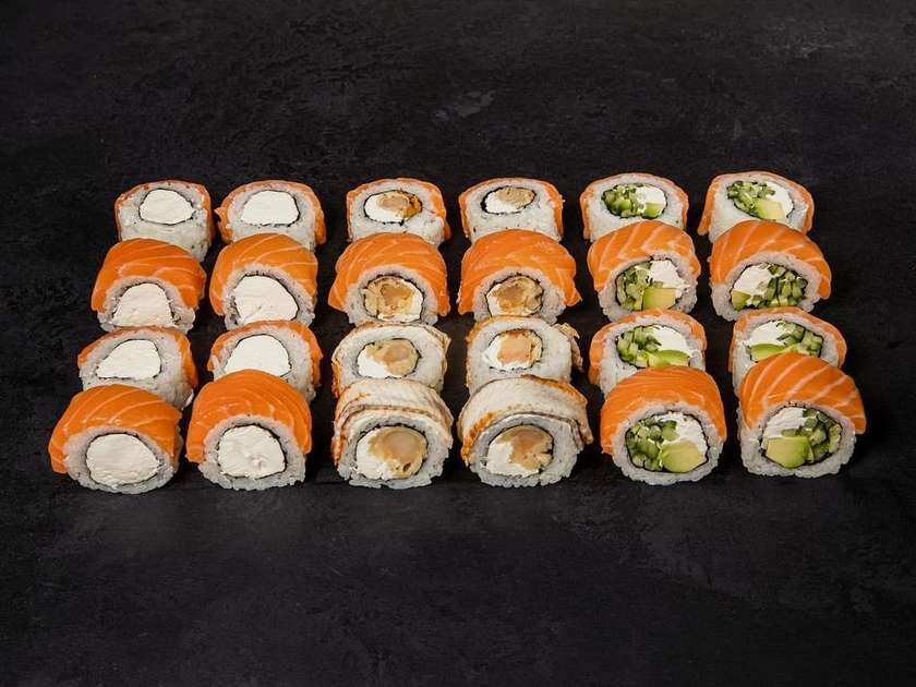 Salmon Trio Set 24szt | 820gr