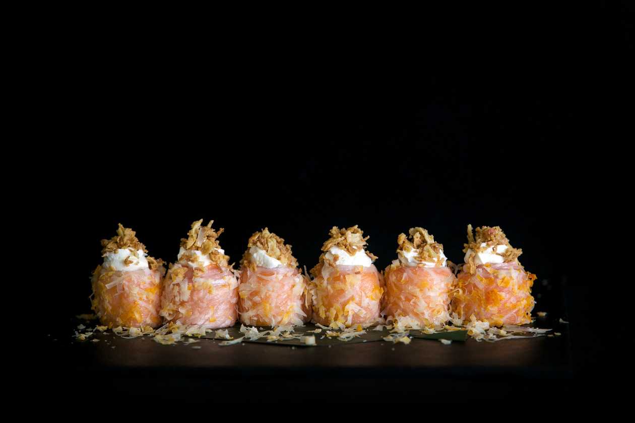 Cheese Gunkan (4 pieces)