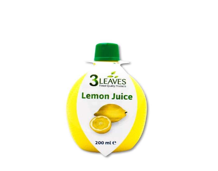 3 Leaves Lemon Juice, 200ml