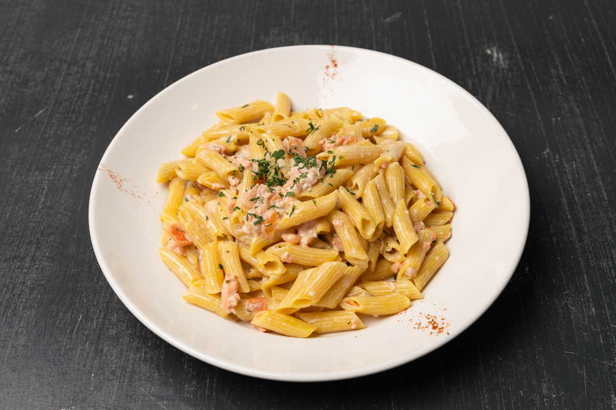 Penne al Salmone