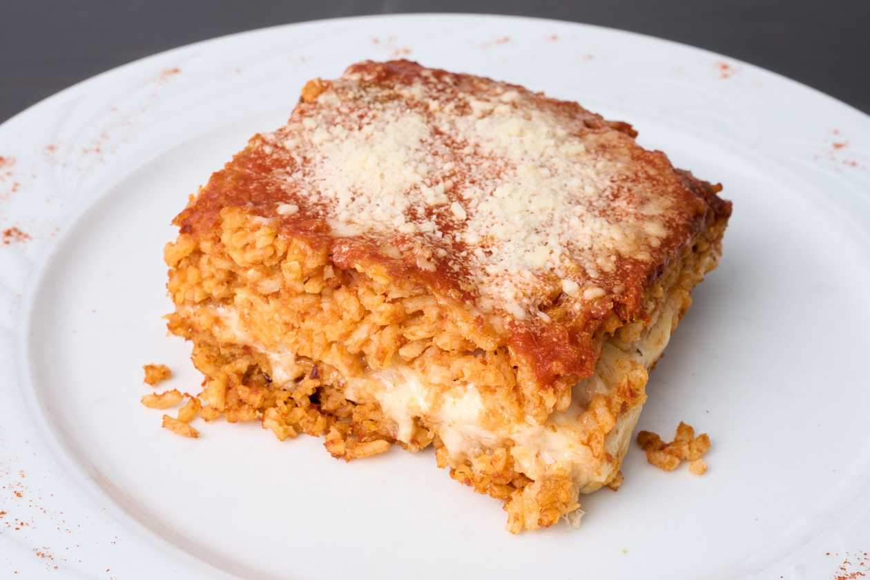 Riso Rosso Al Forno Specialita Dello Chef