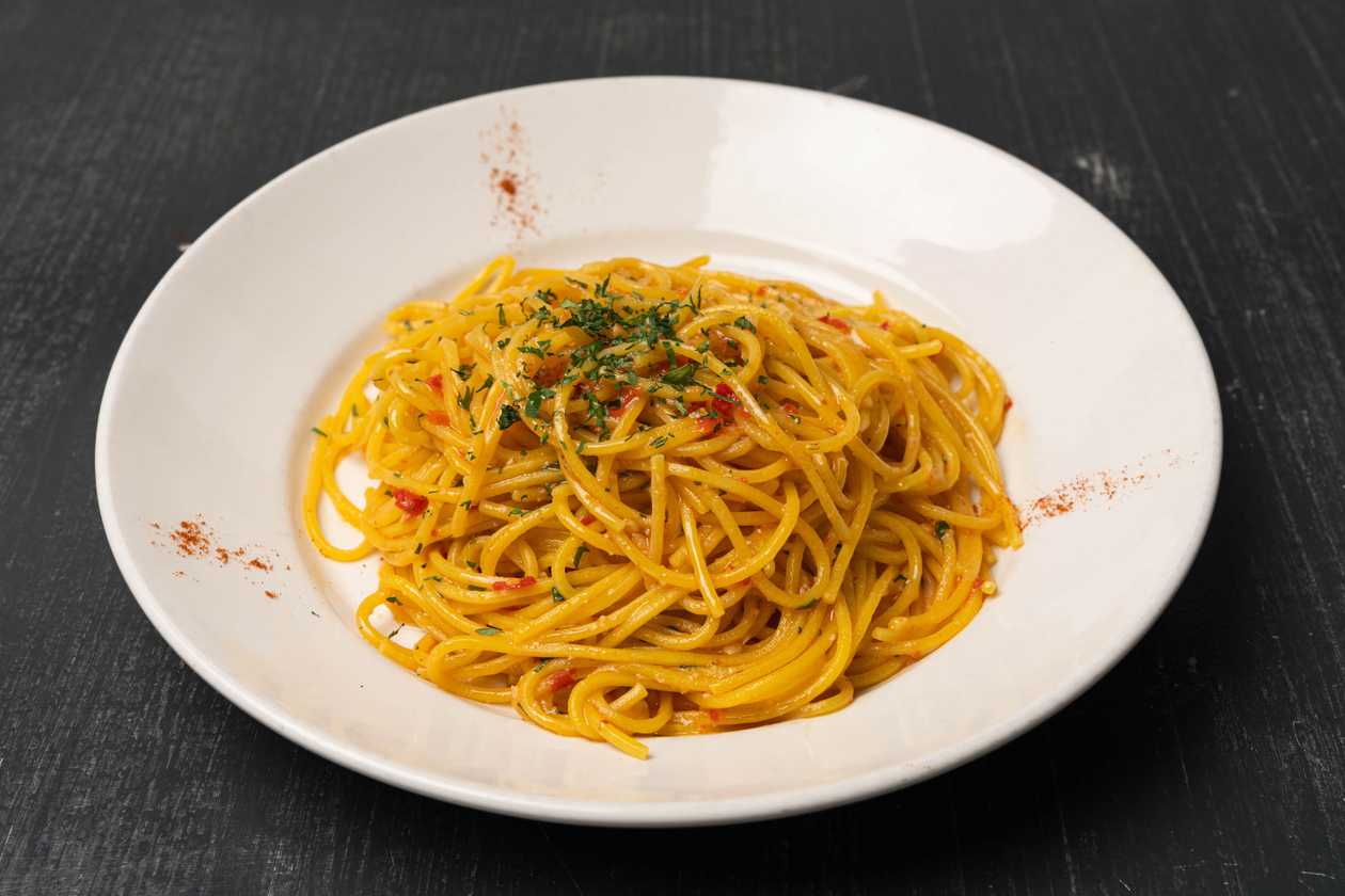 Spaghetti Aglio, Olio E Peperoncino Fresco