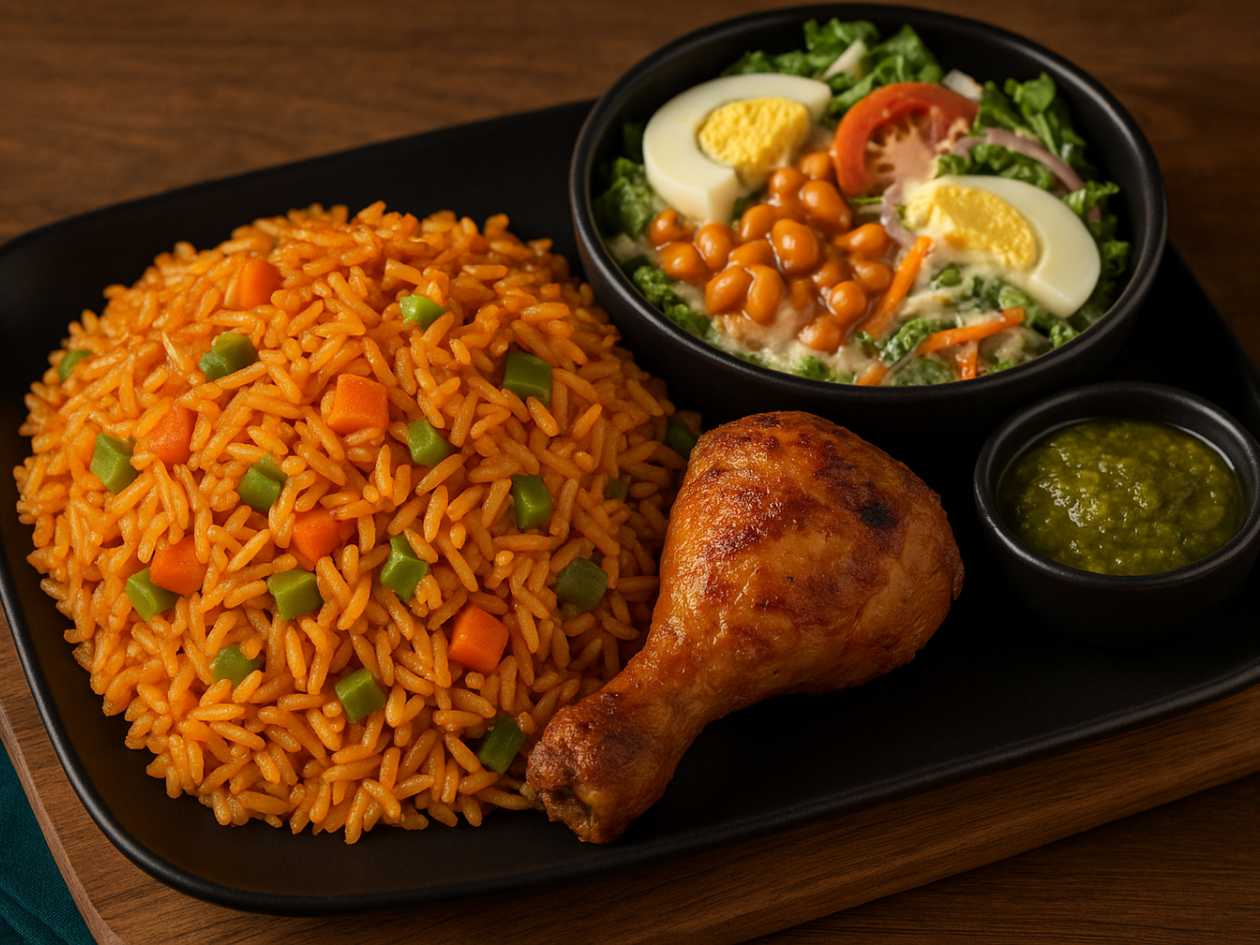 Jollof & Ghana Salad