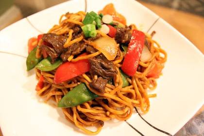 Beef Chow Mein (Fried Noodles)