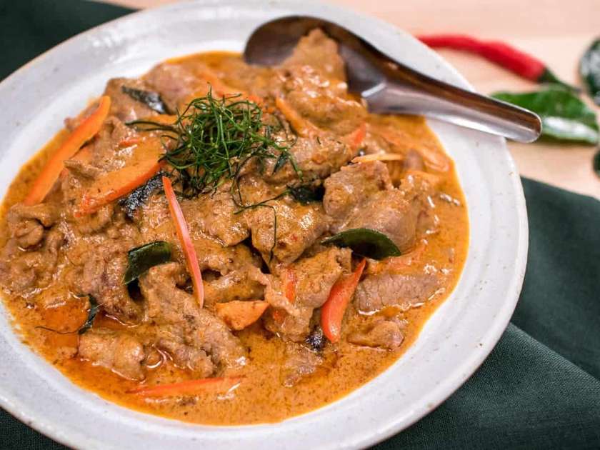 Thai Beef Curry (Special Curry) with Rice