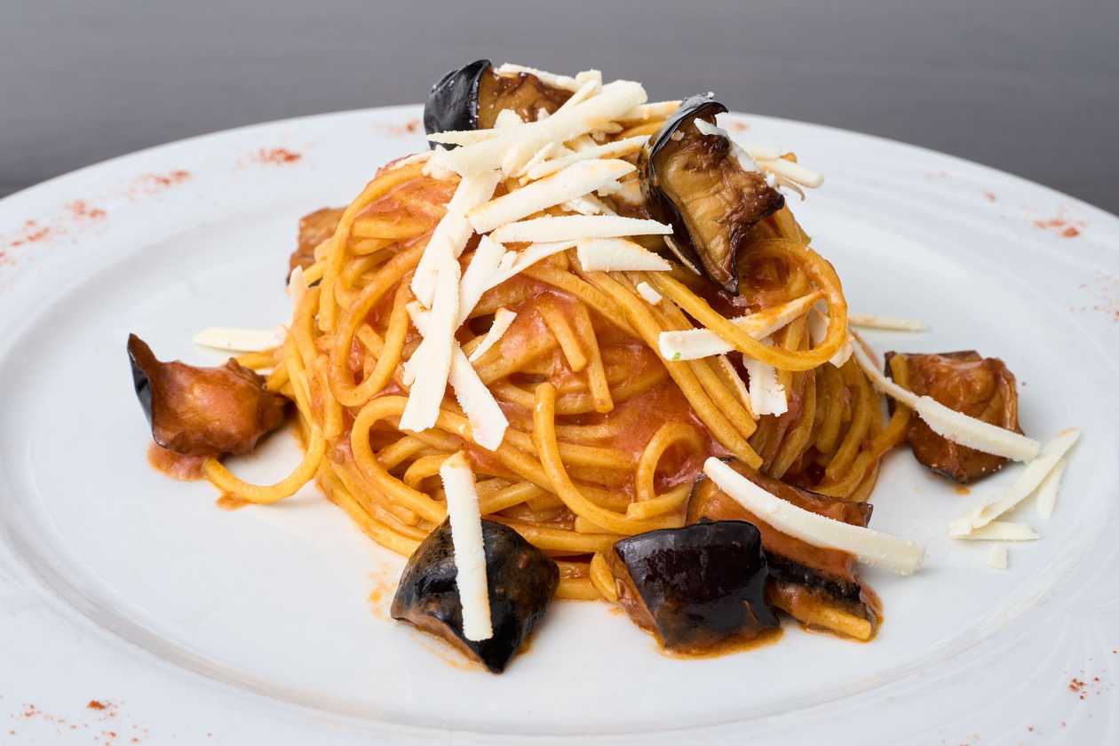 Spaghetti Quadro All Norma