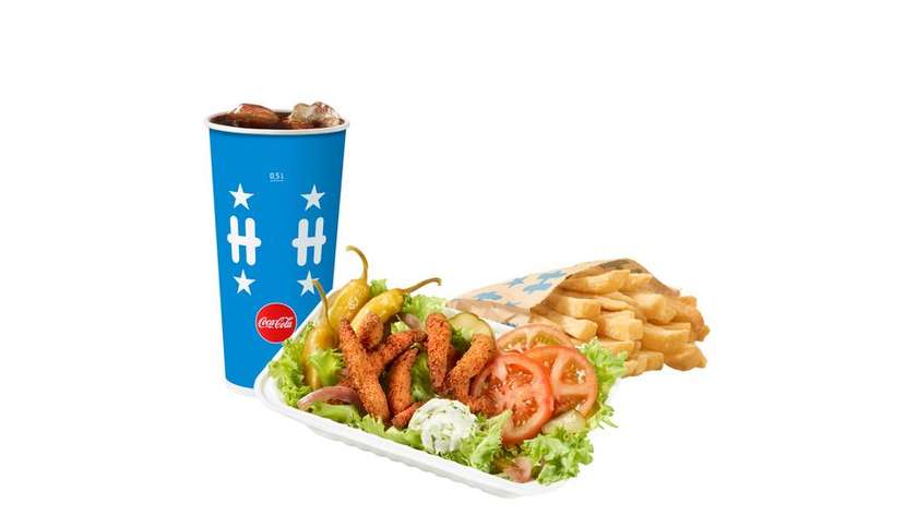 Large Soy-salad menu