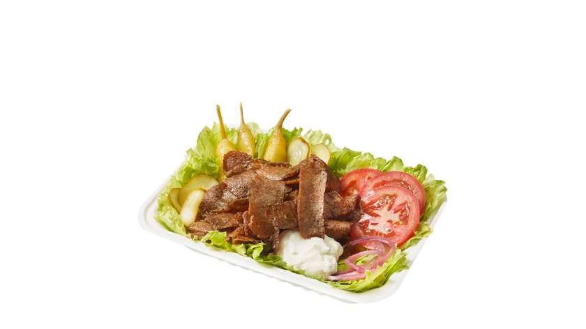 Kebabmeat-salad
