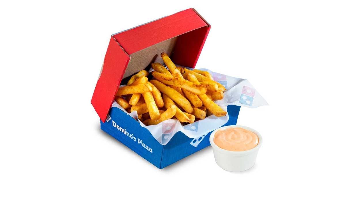 Frytki Box z sosem 1000 wysp