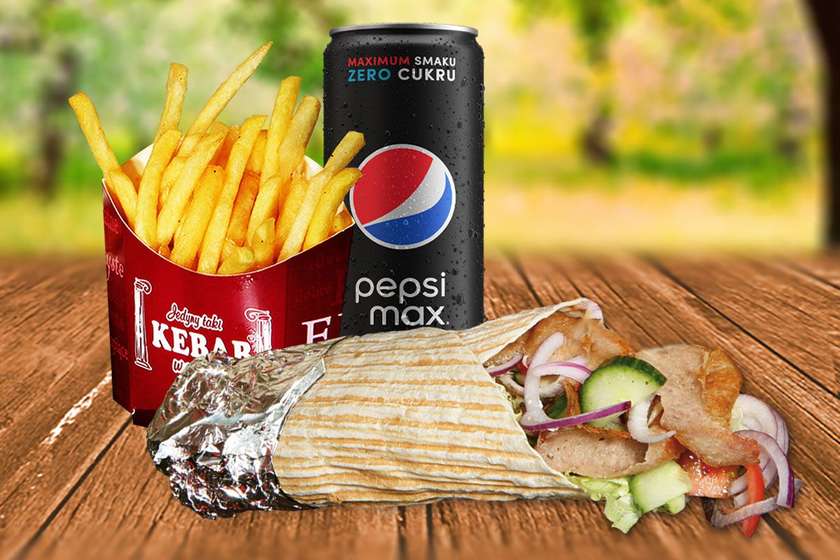 Small Cheese Rollo + pepsi 330ml + Fries