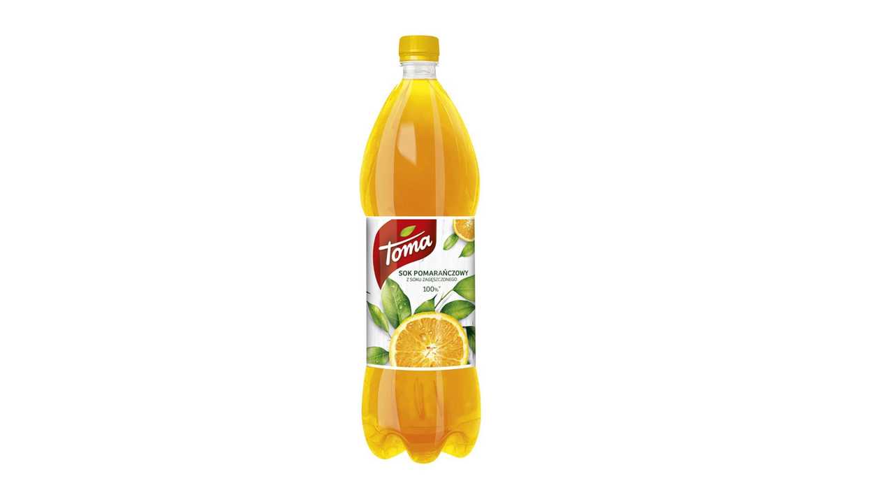 Sok Toma Pomarańczowy 1l