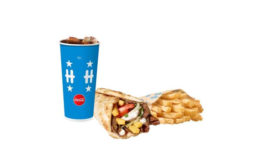 Large Kebabgyros-menu