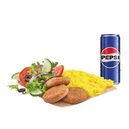 Falafel Box Rice, Pepsi 0,33l