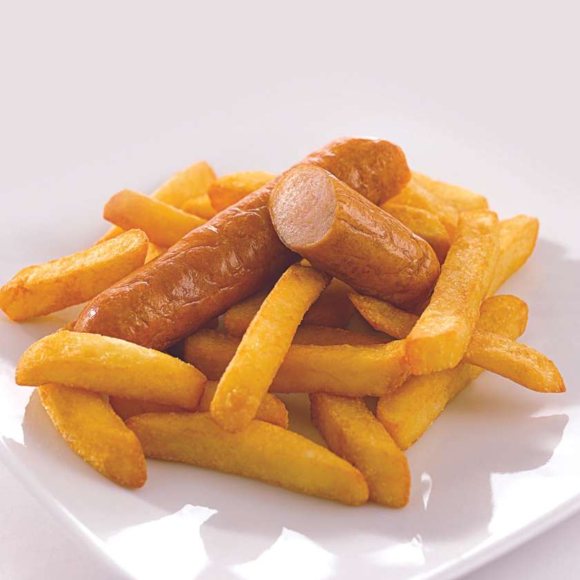 Chips and Sausage