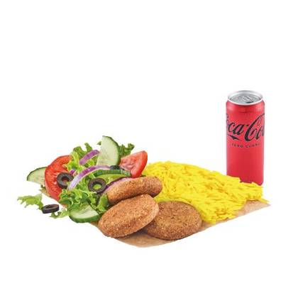 Falafel Box Rice, Coca-Cola 0,33l