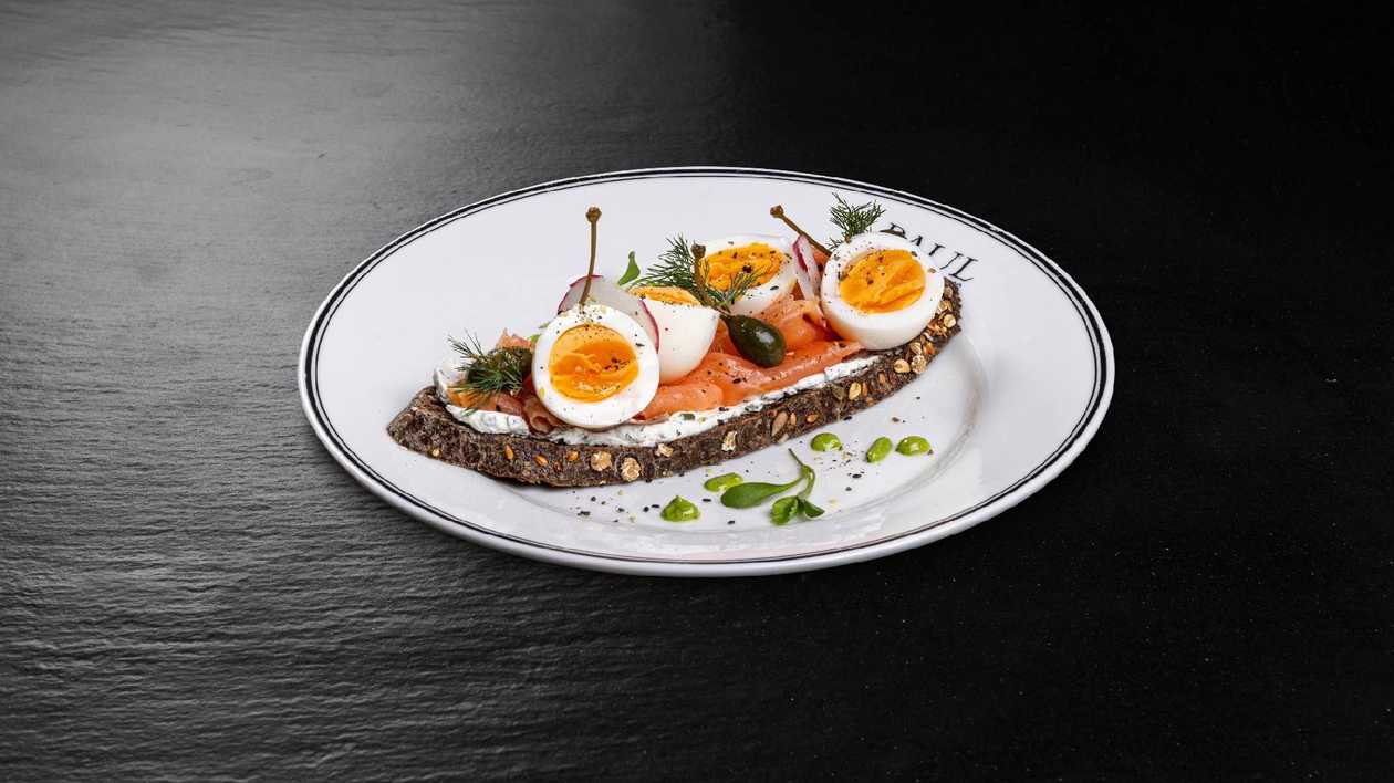 Smoked Salmon Tartine