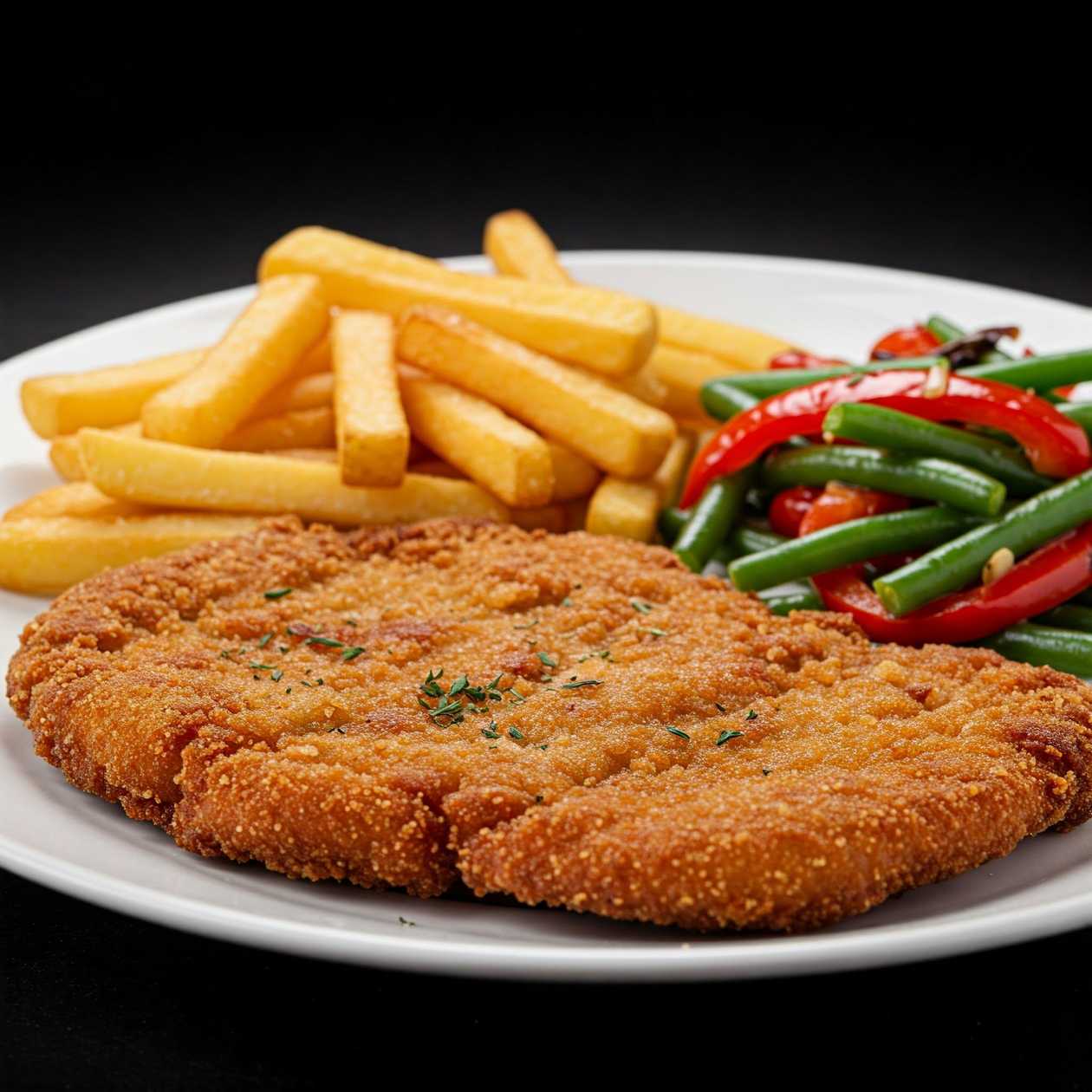 Fried pork schnitzel XXL