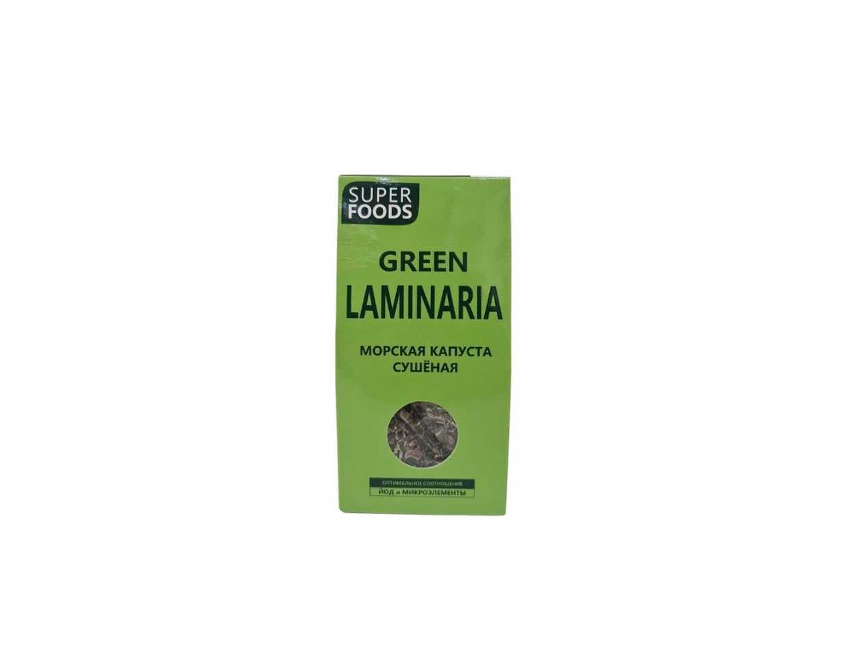 Dried Green Laminaria Seaweed 100g