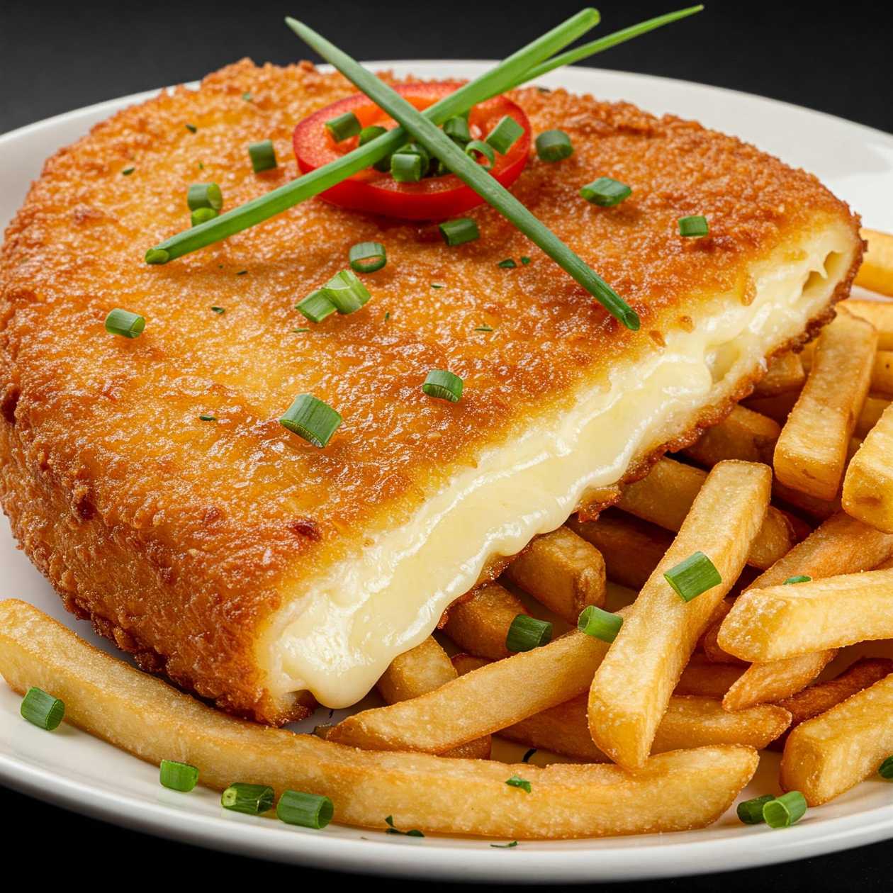 Fried cheese