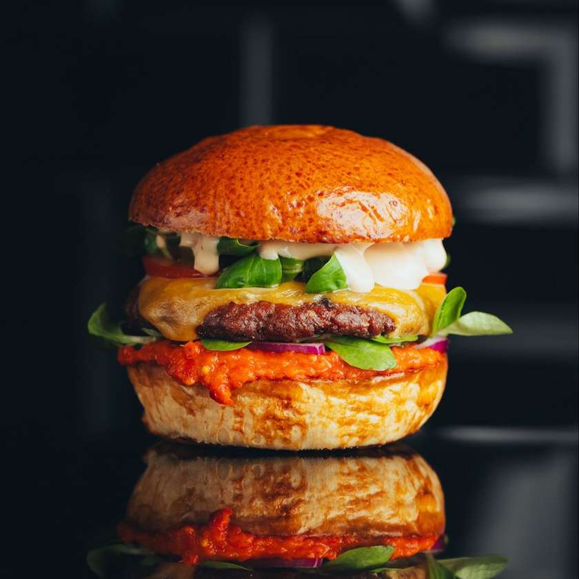 Veggie Mamas burger
