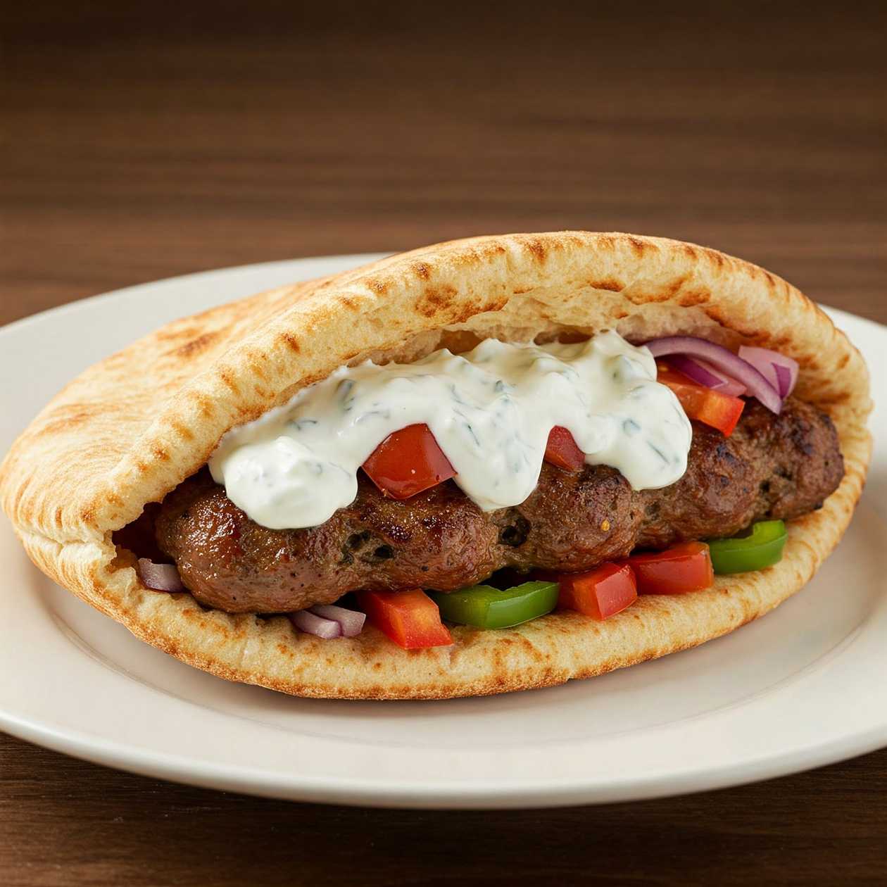 Kebab in a bun