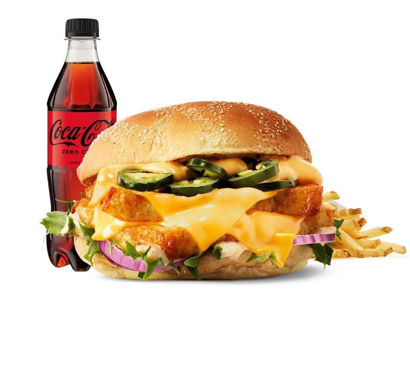 Frisco Cheese ‘n’ Jalapeño Maxoumi meal