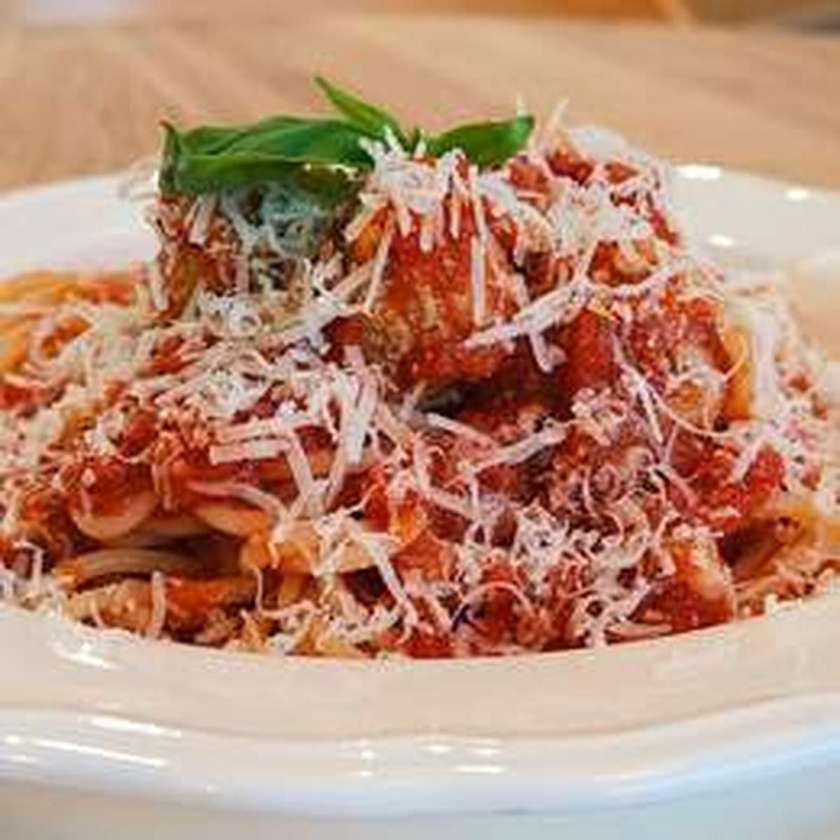 Spaghete Cu Chiftele Vegan (400 Gr)