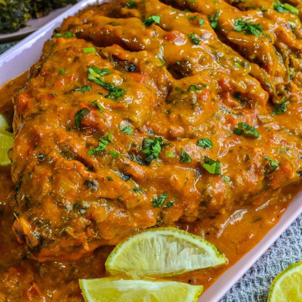Whole Tilapia with Coconut Sauce