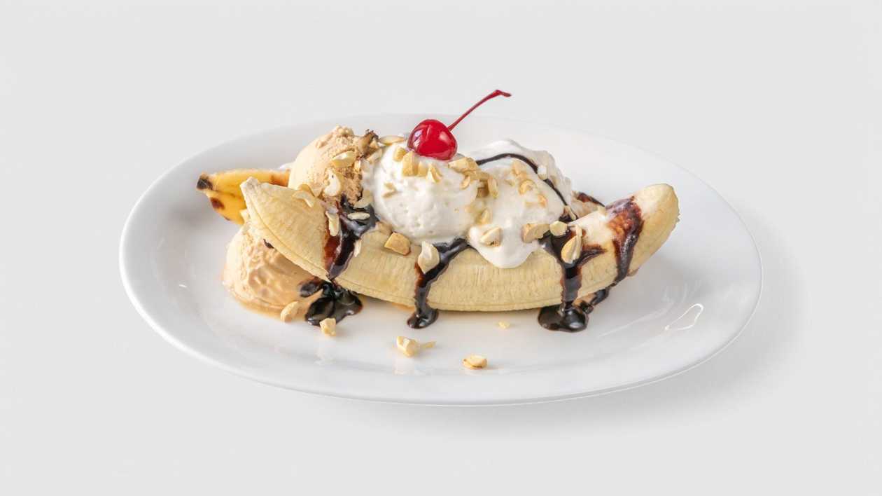 33. Banana with Ice Cream