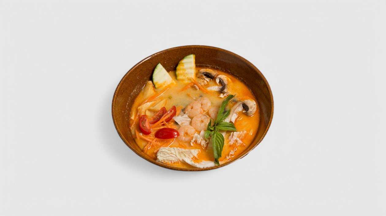 29. Udon Noodles with Seafood