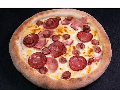 Pizza myśliwska - 25 cm.  (mrożona)