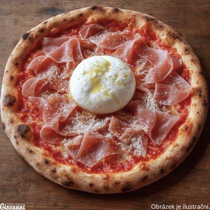 74. PIZZA BURRATA E PARMA