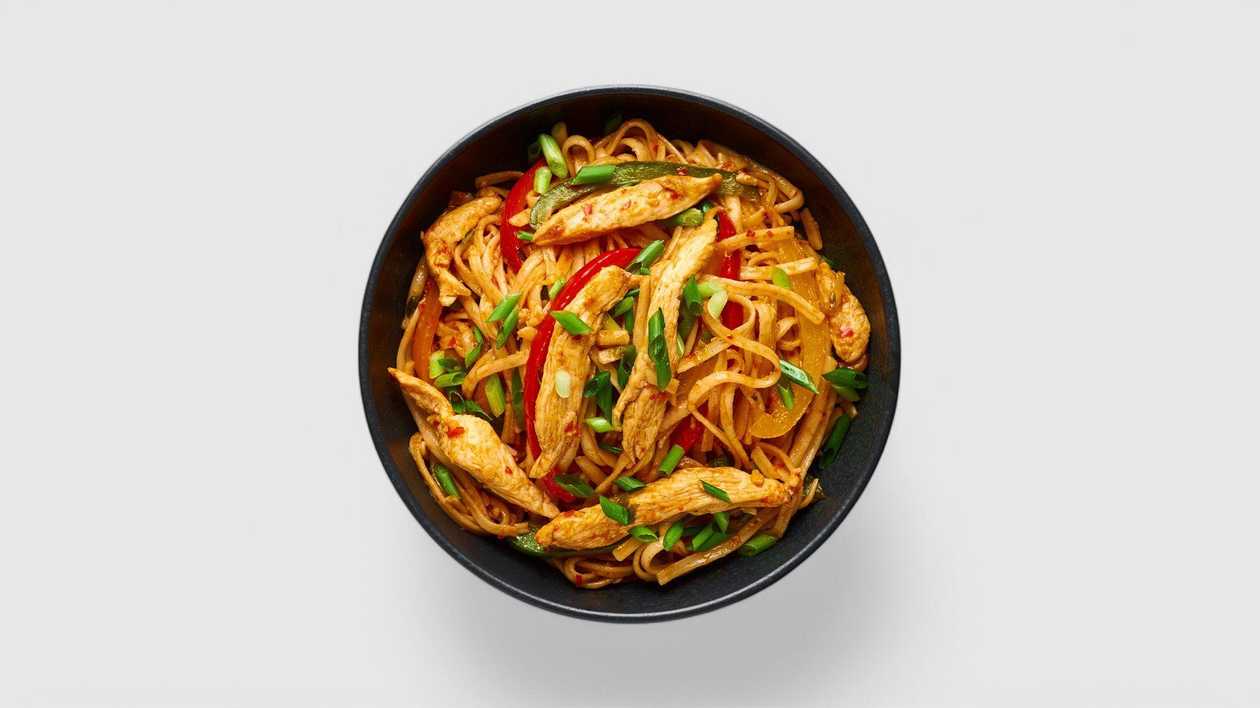 25. Chicken and Vegetable Chow Mein