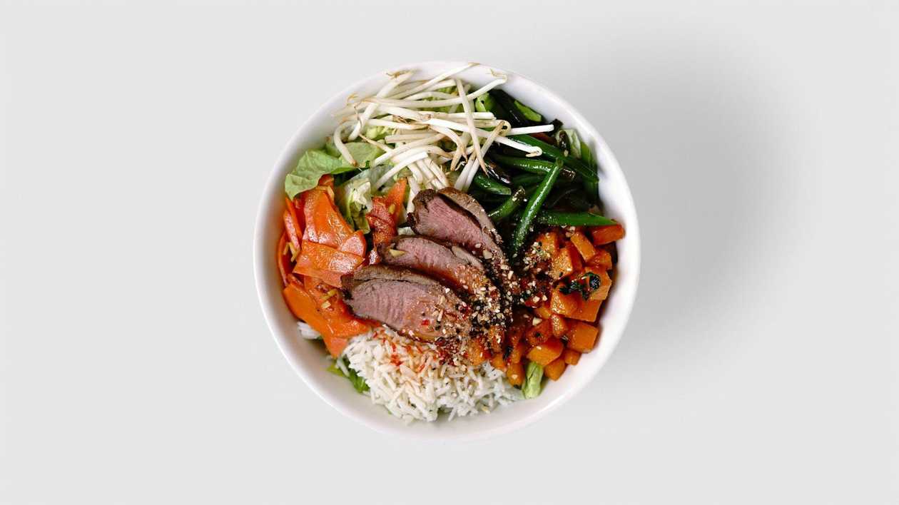 24. Teriyaki Duck Bowl
