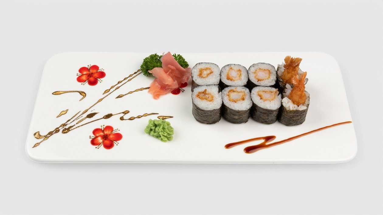S16. Ebi Ten Maki (8 pcs)