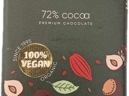 Organic Bonvita Dark Chocolate with Hazelnut 100g