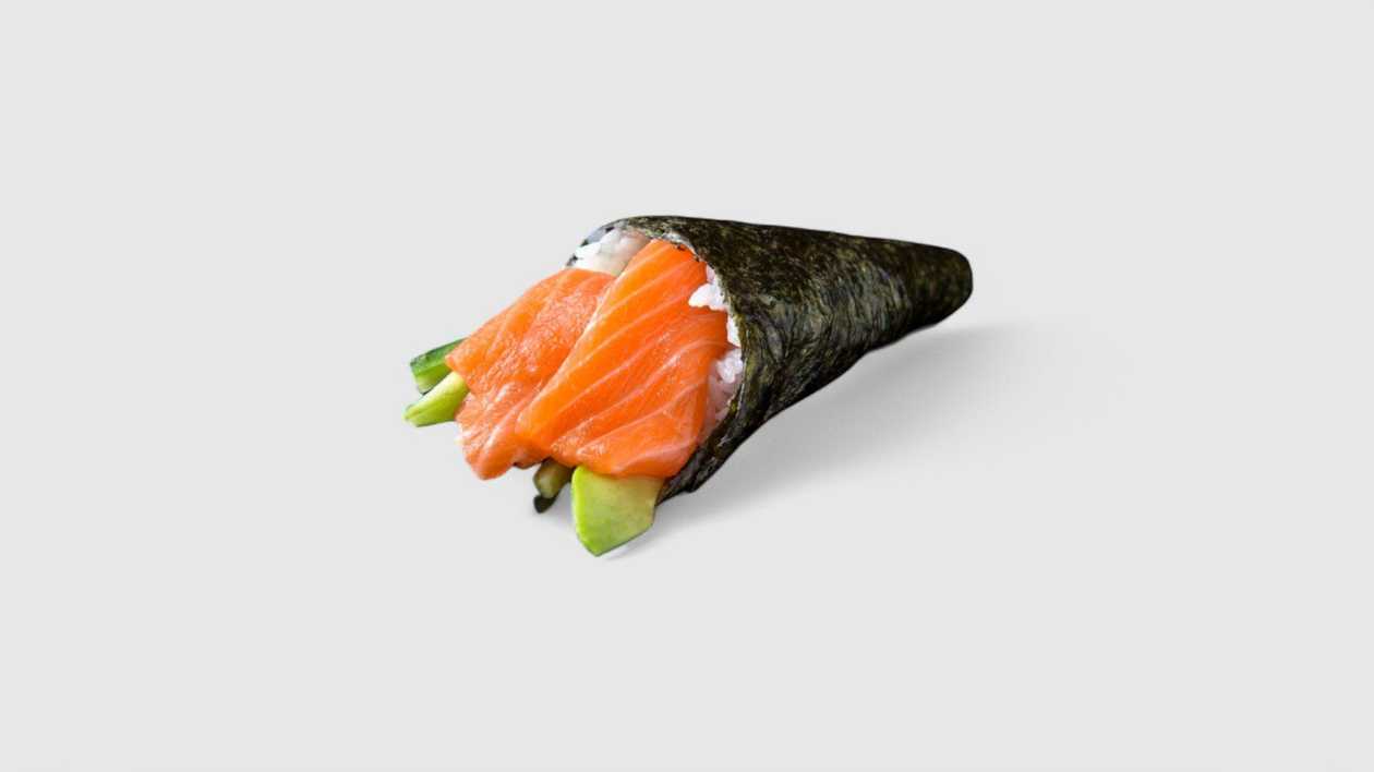 S20. Sake Avocado Temaki