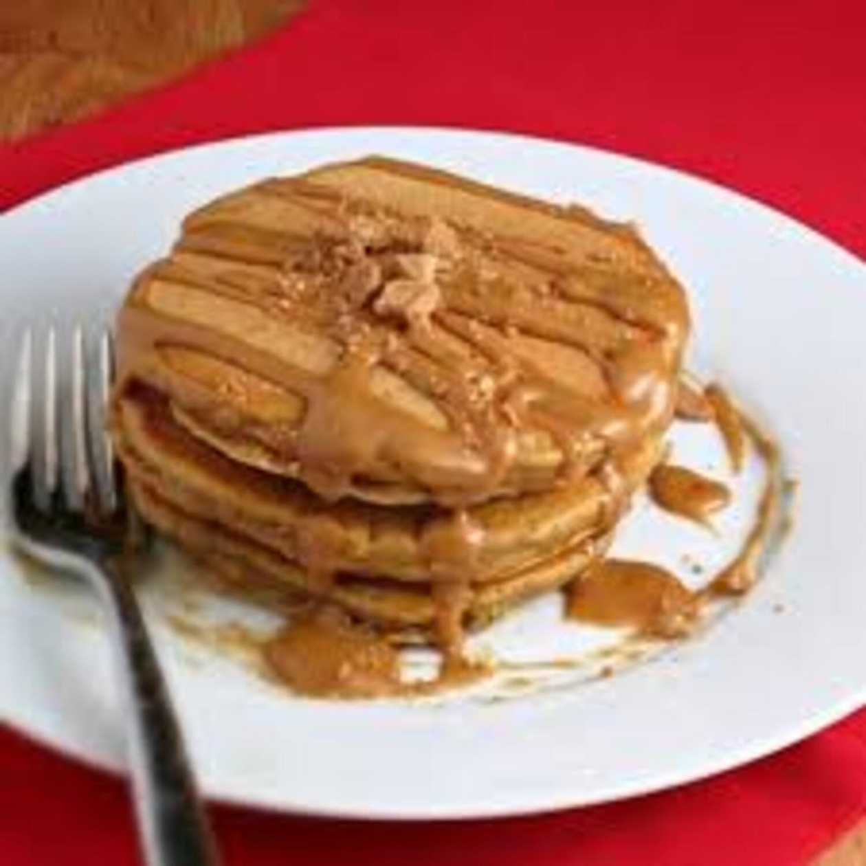 Biscoff Caramel Pancake