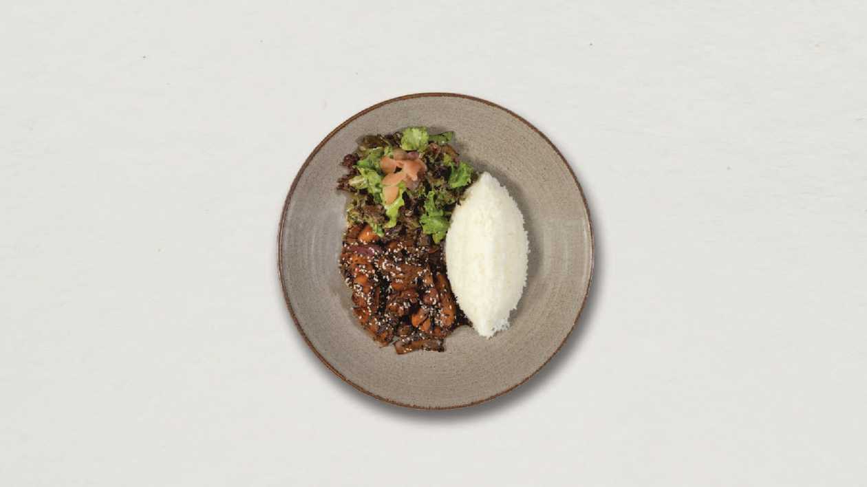 91. Teriyaki Chicken Raisu