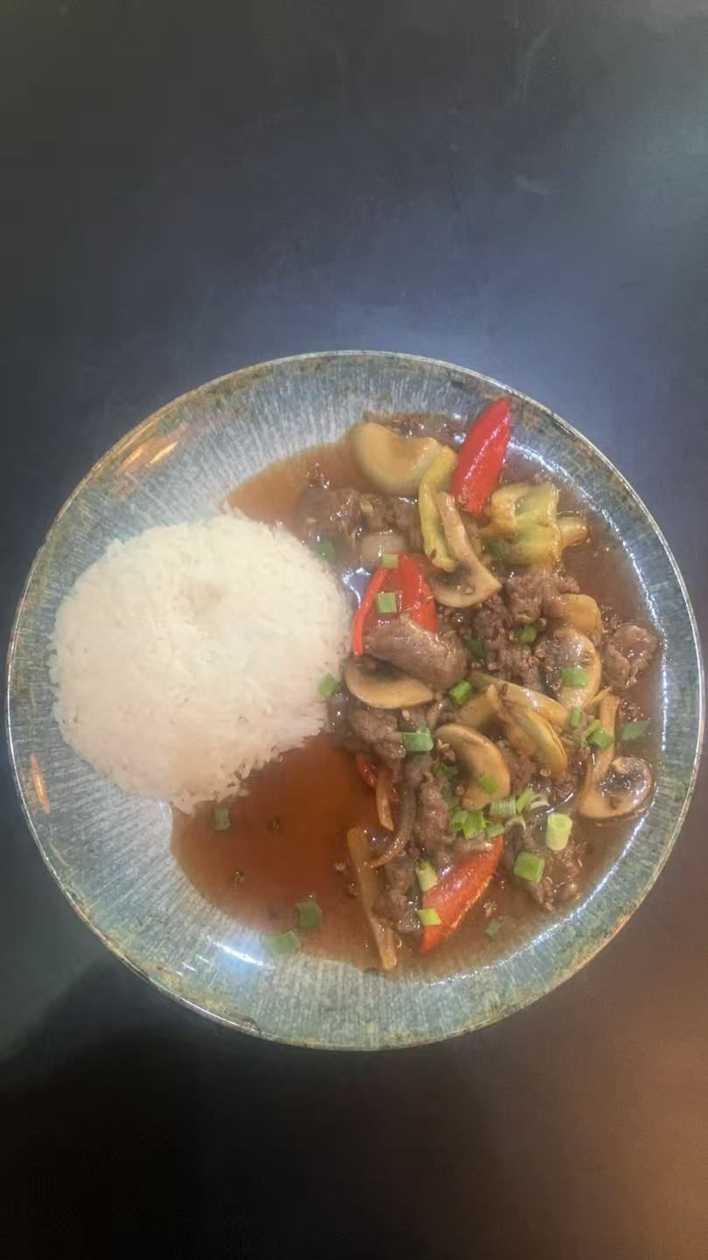 Beef with Black Pepper