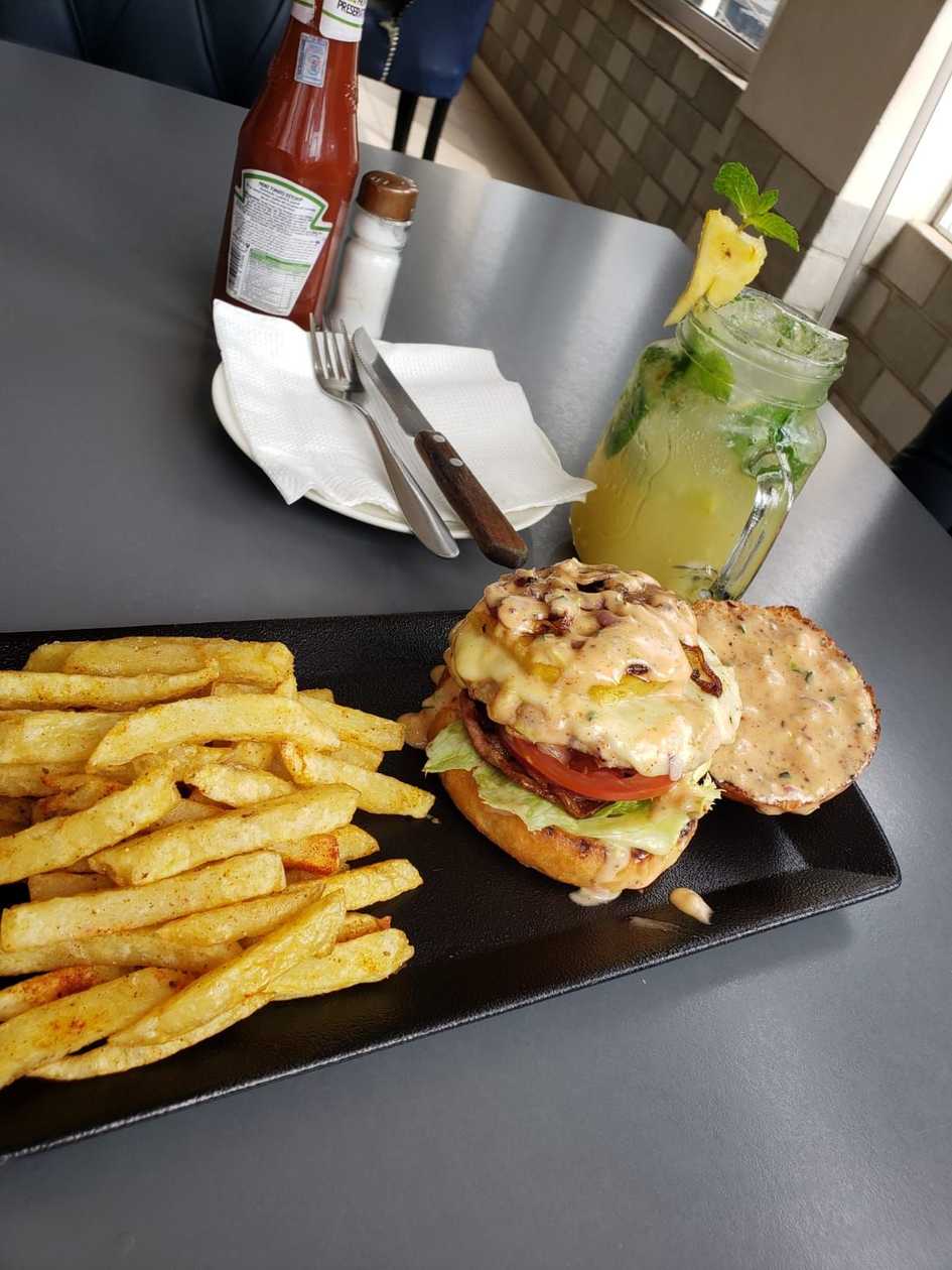 Chicken Smash Burger