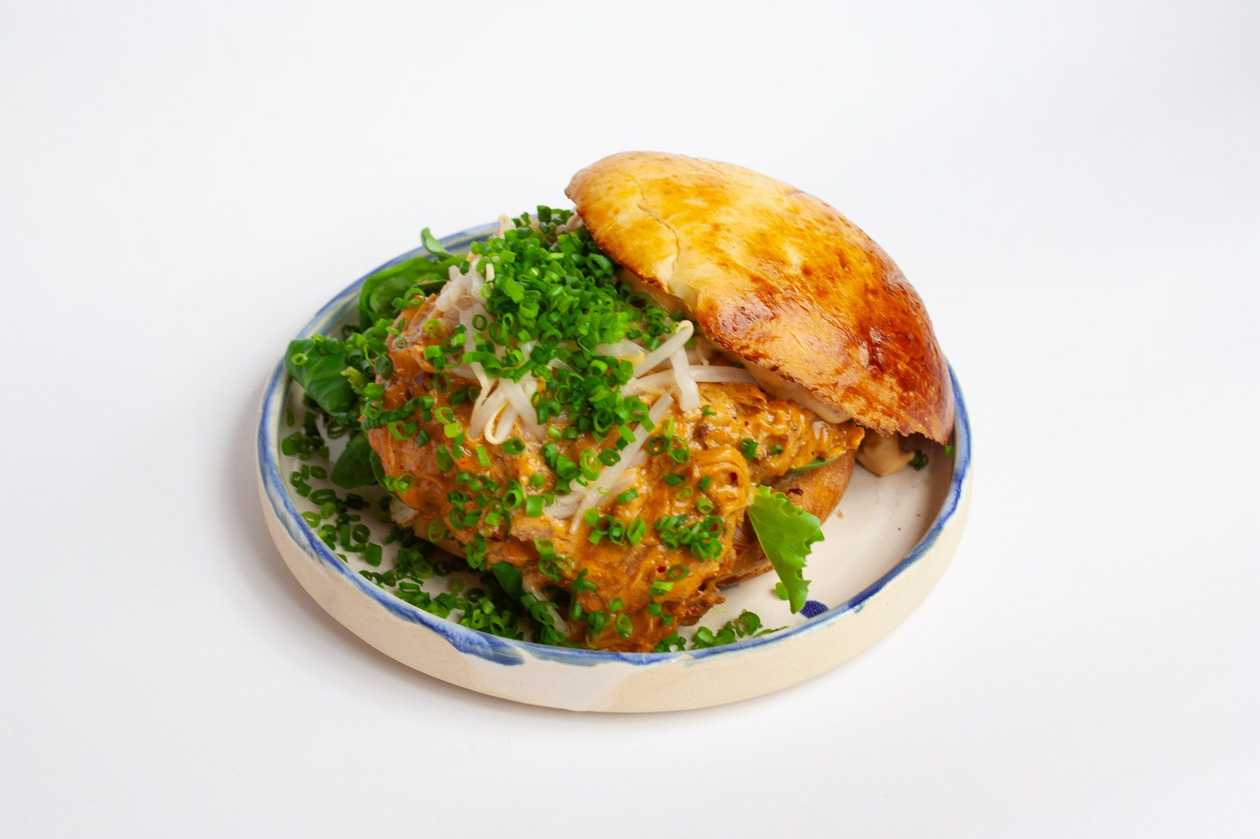 Kim Pork Mung Vege Bun