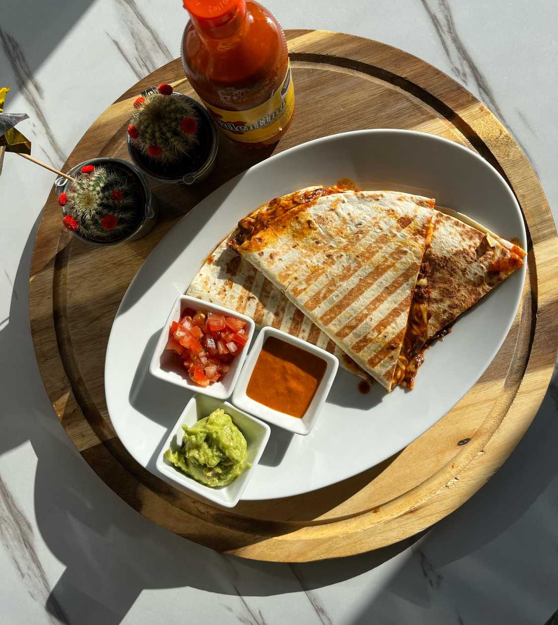 Barbacoa Quesadilla