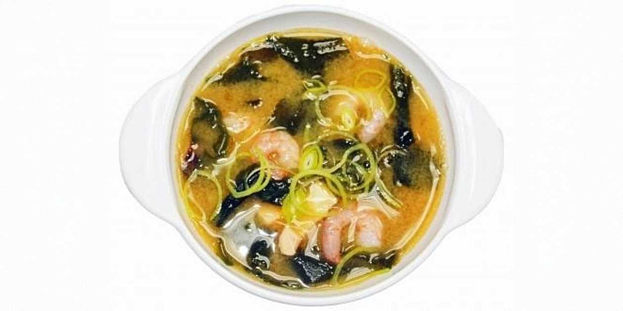 Місо суп з морепродуктами