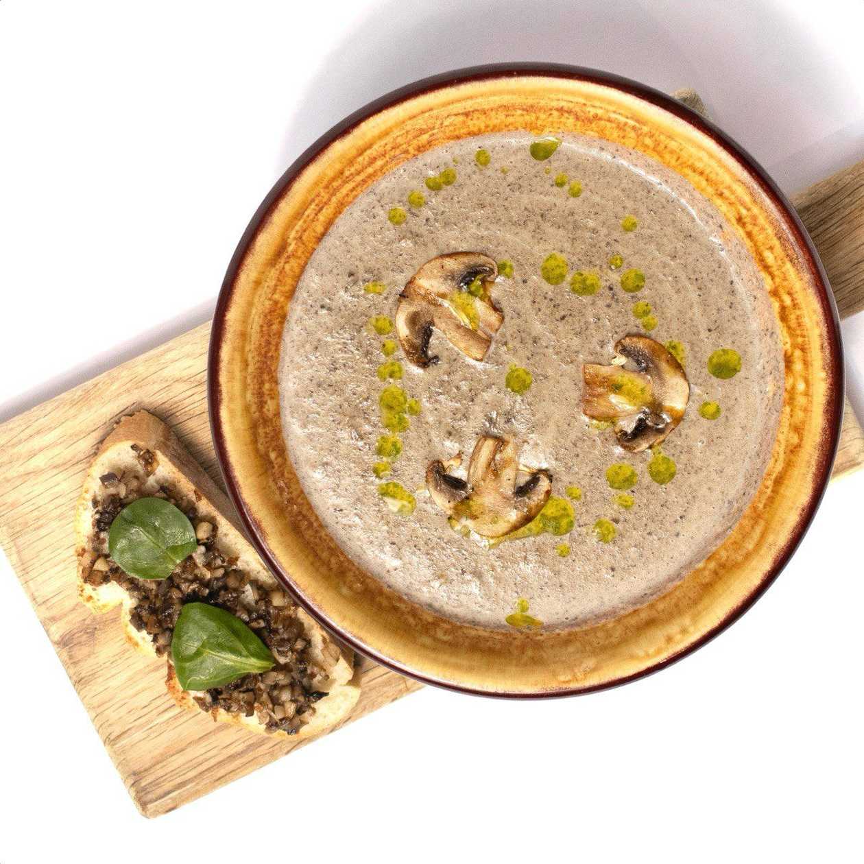 Cream of mushroom soup