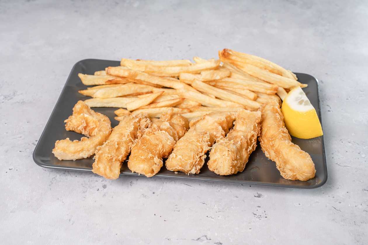 26. Cod Fish Fingers N Chips