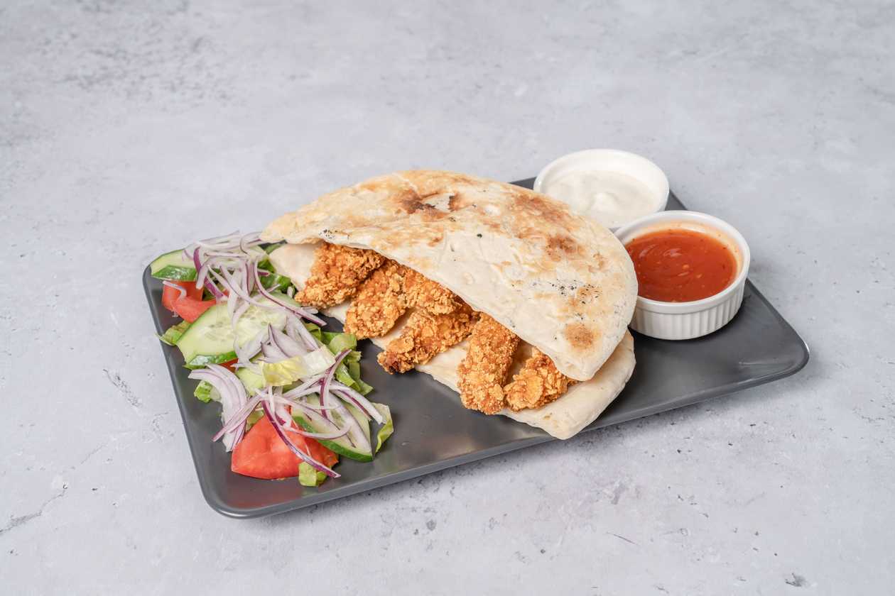 46. Chicken Goujon Kebab
