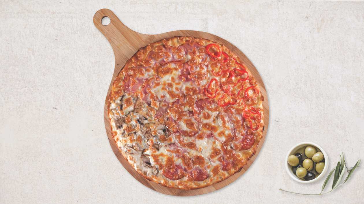 Pizza Quattro Staggioni L  24 cm