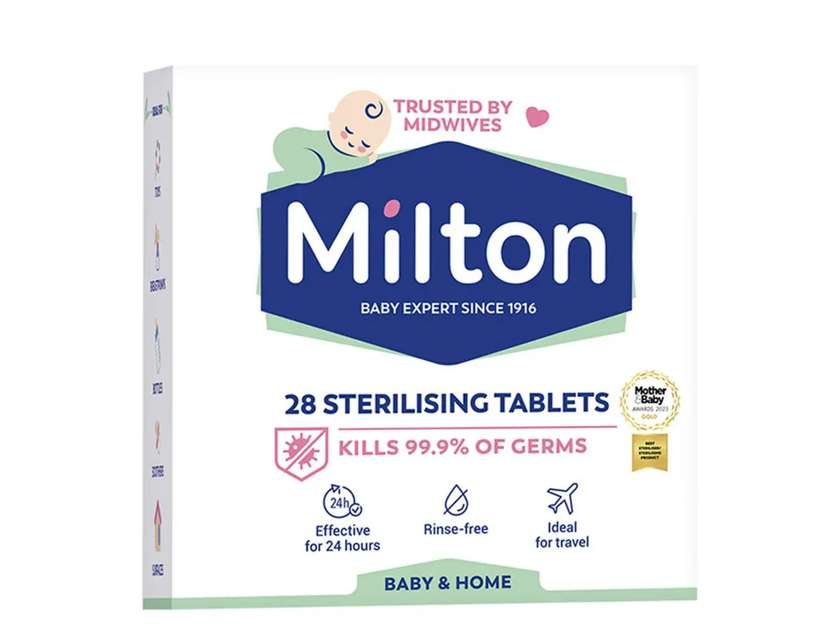 Milton Sterilising Tablets (4 Tablets)-1 Strip